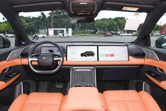 570km 범위 Xpeng G9 SUV 4x4 전기 자동차 650km 휠베이스와 LED 낮빛