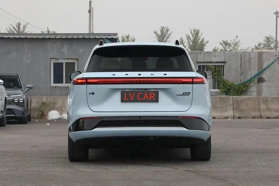 570km 범위 Xpeng G9 SUV 4x4 전기 자동차 650km 휠베이스와 LED 낮빛
