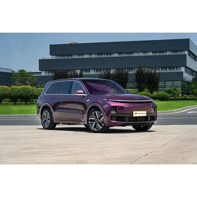 은색 리?? L9 MAX 7석 AWD 드라이브 전기 SUV 다중 링크 전면 서스펜션