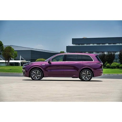 은색 리?? L9 MAX 7석 AWD 드라이브 전기 SUV 다중 링크 전면 서스펜션