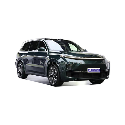 은색 리 션 리 L9 MAX 전기 SUV 7석 AWD 드라이브 다중 색상 옵션