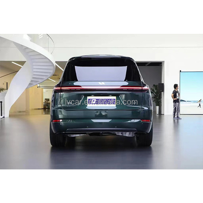 은색 리 션 리 L9 MAX 전기 SUV 7석 AWD 드라이브 다중 색상 옵션