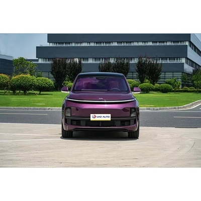 전기 운전자 좌석 조정 리 젠 L9 맥스 프로 보라색 에너지 SUV EV 자동차 7 좌석 2024