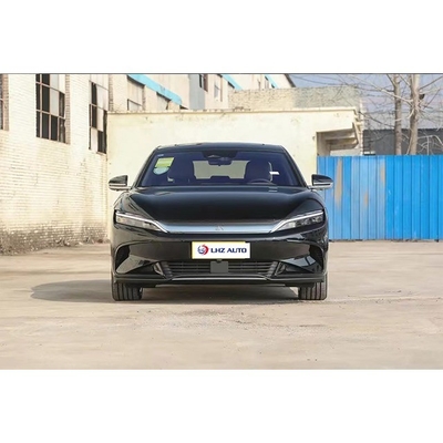 BYD 한 EV 605km 챔피언 에디션 FWD 전기 자동차 빨간색 연료 100% 전기 제조