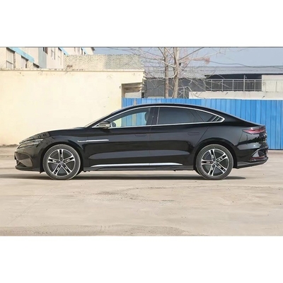 BYD 한 EV 605km 챔피언 에디션 FWD 전기 자동차 빨간색 연료 100% 전기 제조
