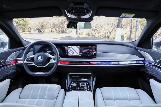 BMW I7 중고용 제로 킬로미터 전기 세단 가죽 LED 헤드라이트 5석 ACC 왼쪽